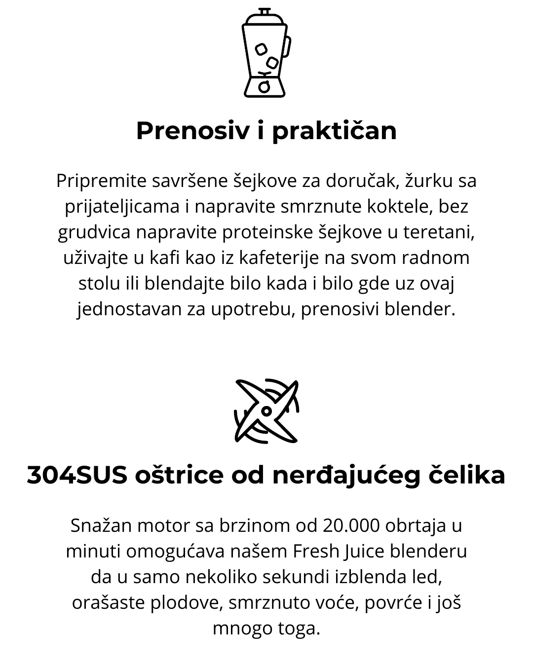 Fresh Juice blender Practico Shop