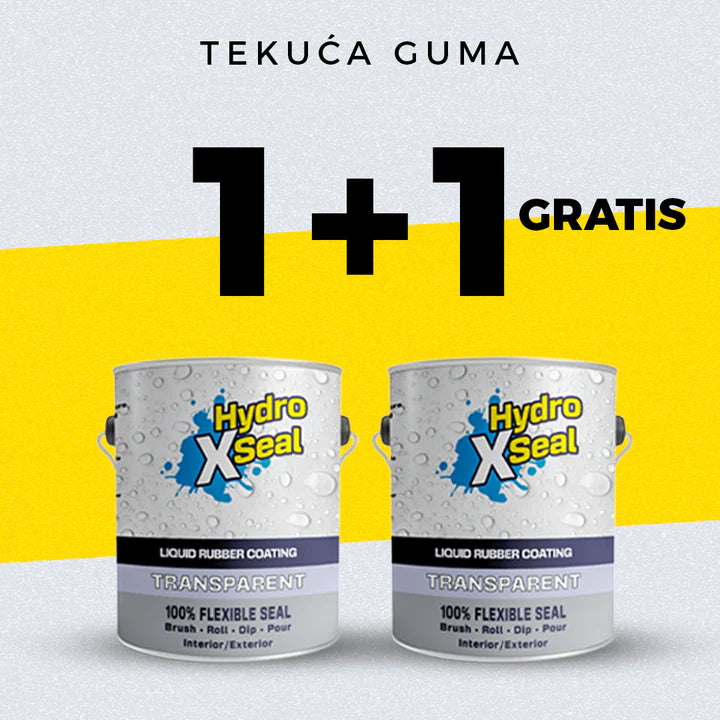 Tekuća guma za hidro-izolaciju (1+1 GRATIS)