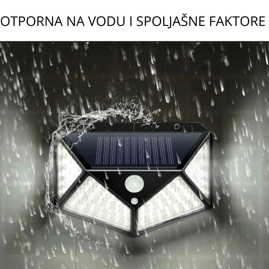 Solarna lampa sa senzorom pokreta