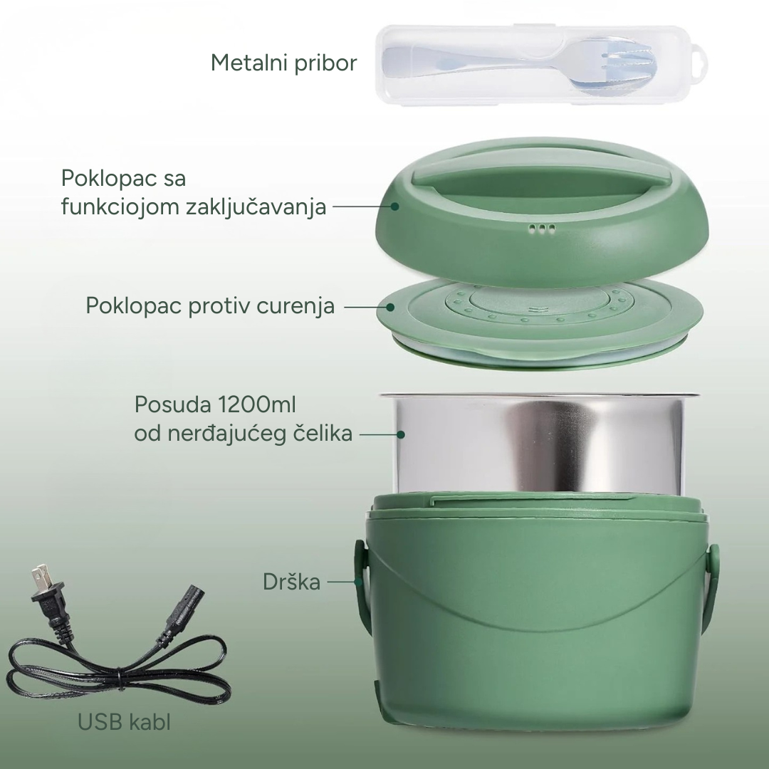 Warmio™ Lunch Box sa grejačem